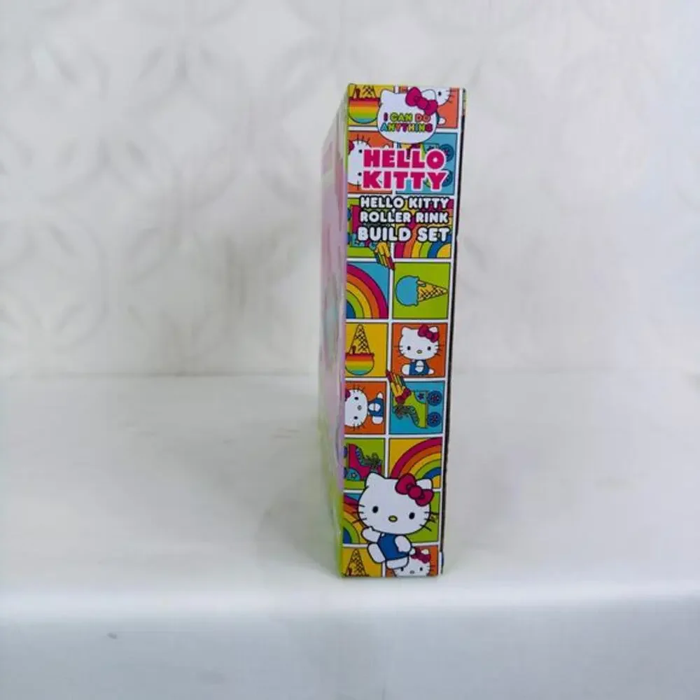 Sanrio Hello Kitty Roller‎ Rink Kid's Building Block Toy, 111 Piece